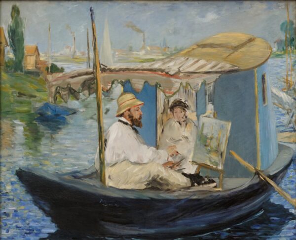 Claude Monet pintando en su estudio – Edouard Manet Édouard Manet 2024-11-21