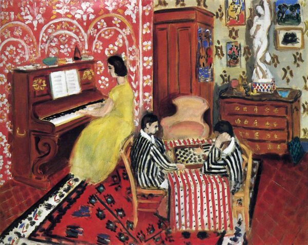 Pianista y jugadores de damas – Matisse Henri Matisse 2024-11-21