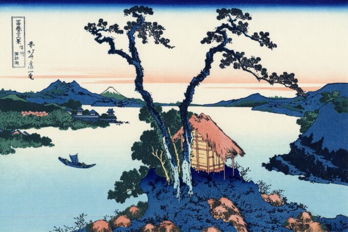 El lago Suwa en la provincia de Shinano – Katsushika Hokusai Katsushika Hokusai 2024-09-20