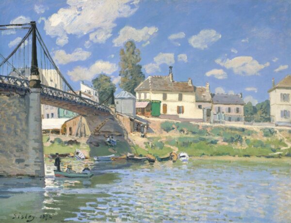 El puente de Villeneuve-la-Garenne – Alfred Sisley Alfred Sisley 2024-11-21