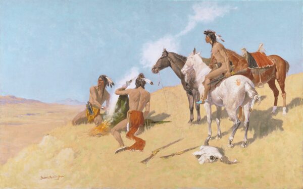 La señal de humo, 1905 – Frederic Remington Frederic Remington 2024-11-21