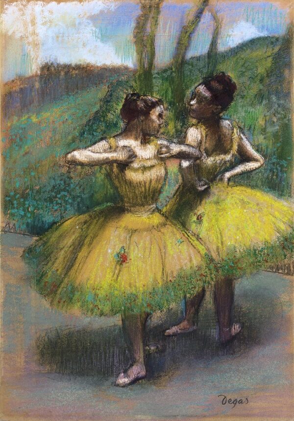 Bailarinas con faldas amarillas (Dos bailarinas en amarillo) – Edgar Degas Edgar Degas 2024-11-21