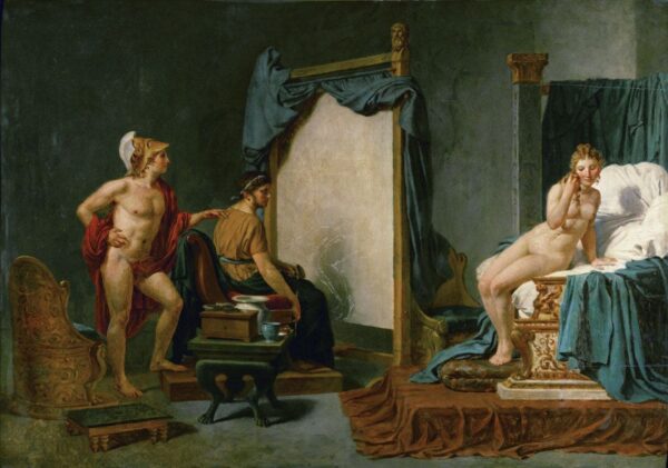 Apelles pintando a Campaspe en presencia de Alejandro Magno – Jacques-Louis David Jacques-Louis David 2024-11-21