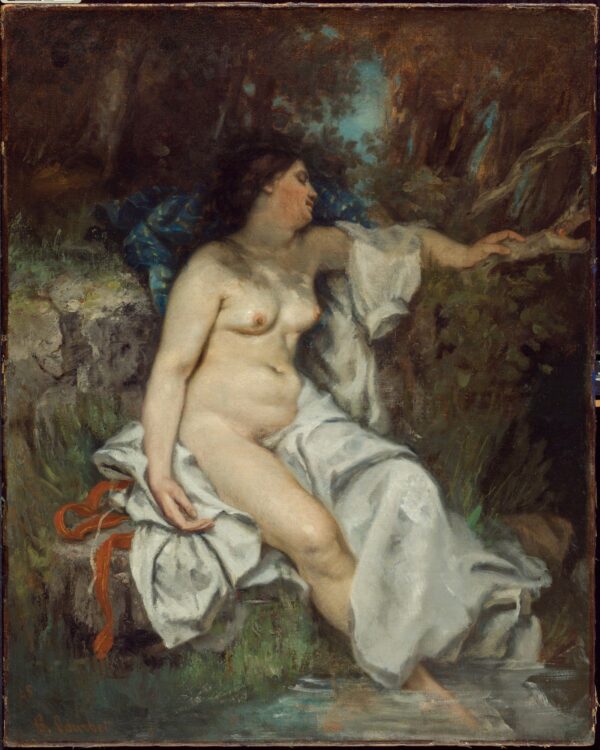 Bañista durmiendo al borde de un arroyo – Gustave Courbet Gustave Courbet 2024-11-21