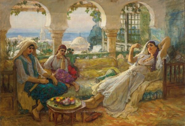 En la terraza – Frederick Arthur Bridgman Frederick Arthur Bridgman 2025-01-02