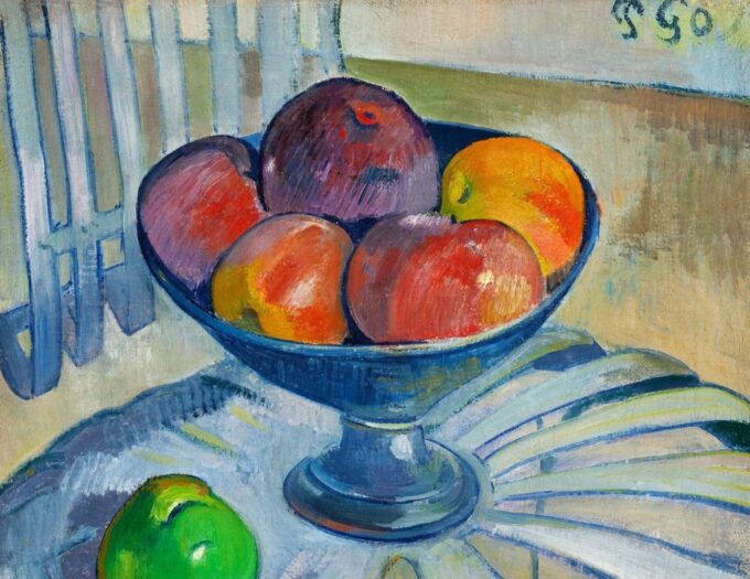 Plato de frutas en una silla de jardín – Paul Gauguin Paul Gauguin 2024-09-20