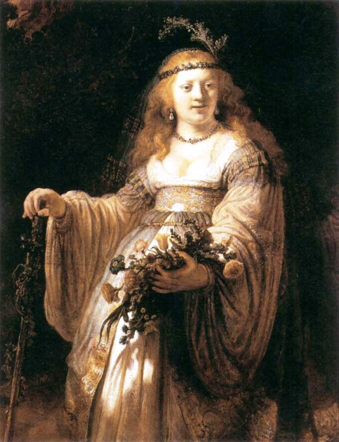 Saskia van Uylenburgh vestida de Arcadia – Rembrandt van Rijn Rembrandt van Rijn 2024-09-20