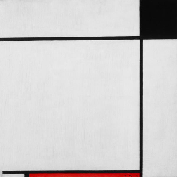 Composición con negro, rojo y gris – Mondrian Piet Mondrian 2024-11-21