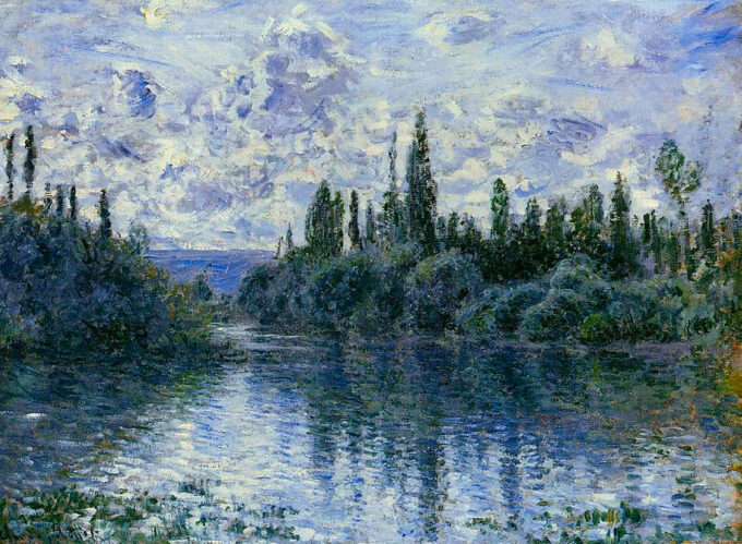 Bras de la Seine cerca de Vetheuil 1878 – Claude Monet Claude Monet 2024-09-19