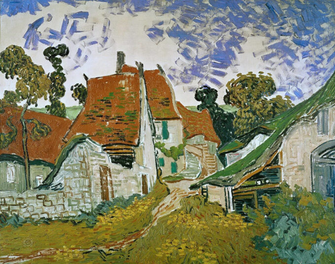 Rue del pueblo en Auvers – Van Gogh Vincent Van Gogh 2024-09-20