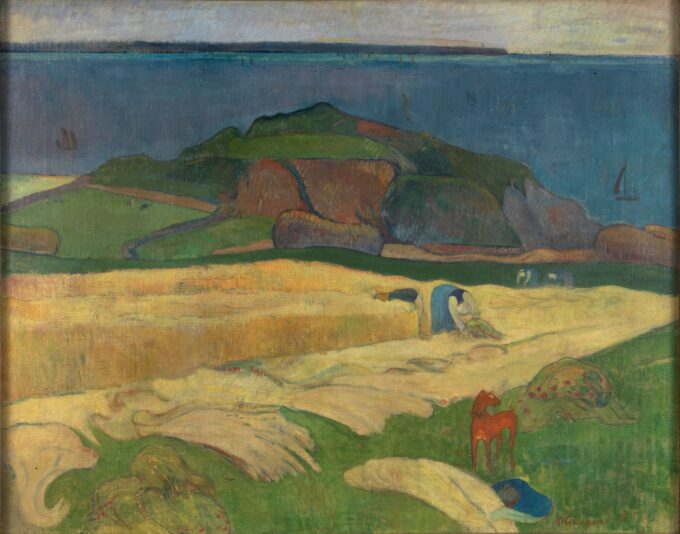 Cosecha (Le Pouldu) – Paul Gauguin Paul Gauguin 2024-09-20