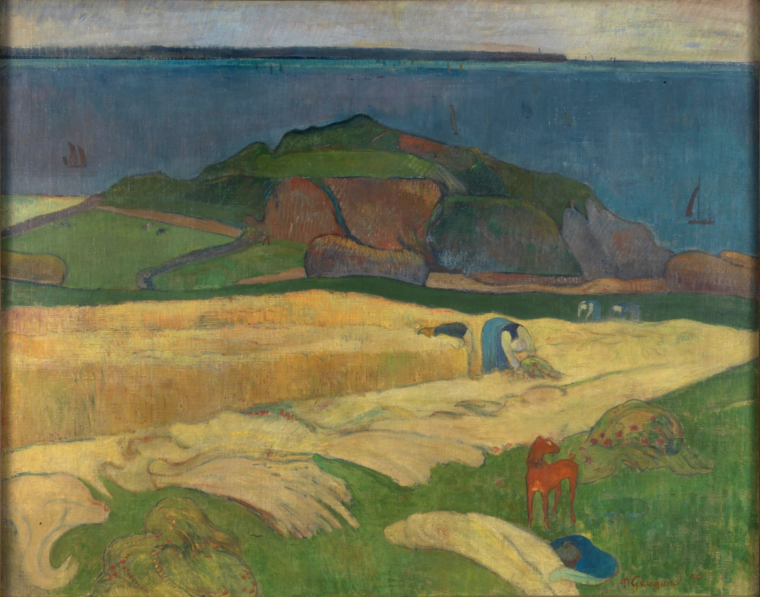 Cosecha (Le Pouldu) – Paul Gauguin Paul Gauguin 2024-09-20 2