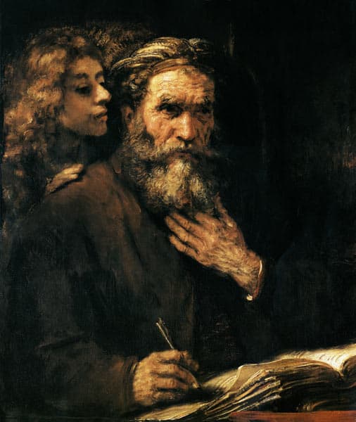 El evangelista San Mateo y los ángeles – Rembrandt van Rijn Rembrandt van Rijn 2024-09-19