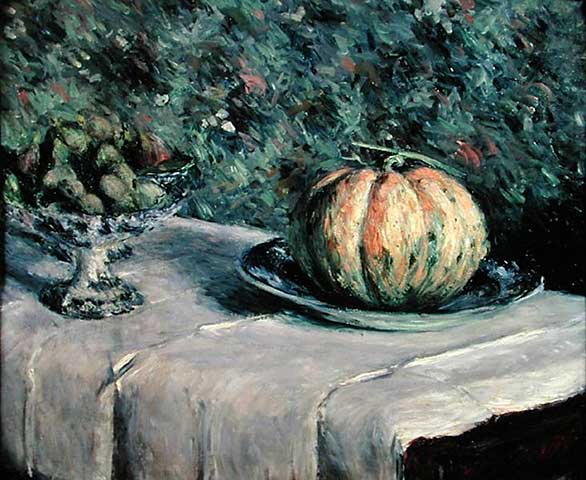 Bol de melón y frutas con higos – Caillebotte Gustave Caillebotte 2024-09-20