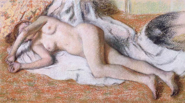 Después del baño o, Desnudo acostado – Edgar Degas Edgar Degas 2024-09-20 2