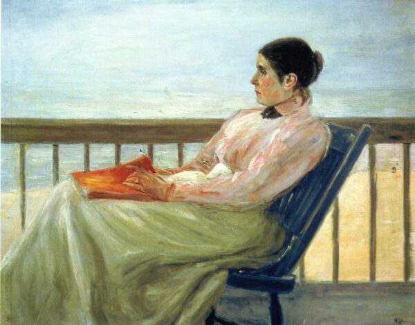 La mujer del artista en la playa – Max Liebermann Max Liebermann 2024-12-26