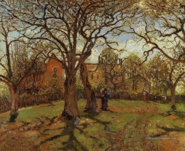 Castaños de Louveciennes en primavera – Camille Pissarro Camille Pissarro 2024-11-21