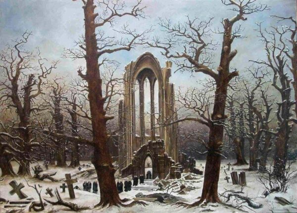 Cementerio de monasterio en la nieve – Caspar David Friedrich Caspar David Friedrich 2024-11-21