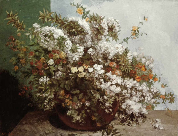 Naturaleza muerta con flores – Gustave Courbet Gustave Courbet 2024-11-21