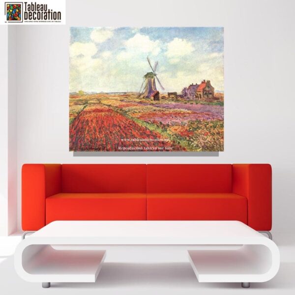 Campos de tulipanes en Holanda – Cuadro de Monet Claude Monet 2024-11-21 2