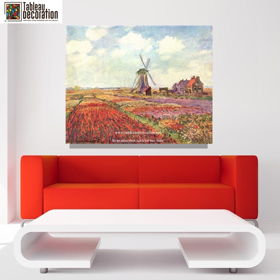 Campos de tulipanes en Holanda – Cuadro de Monet Claude Monet 2024-09-20 3