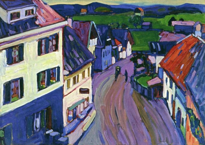 Vista desde la ventana del Griesbrau – Vassily Kandinski Vasili Kandinski 2024-09-20