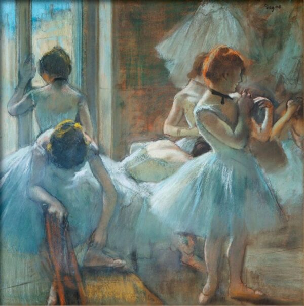 Bailarines azules en el intervalo – Edgar Degas Edgar Degas 2024-11-21