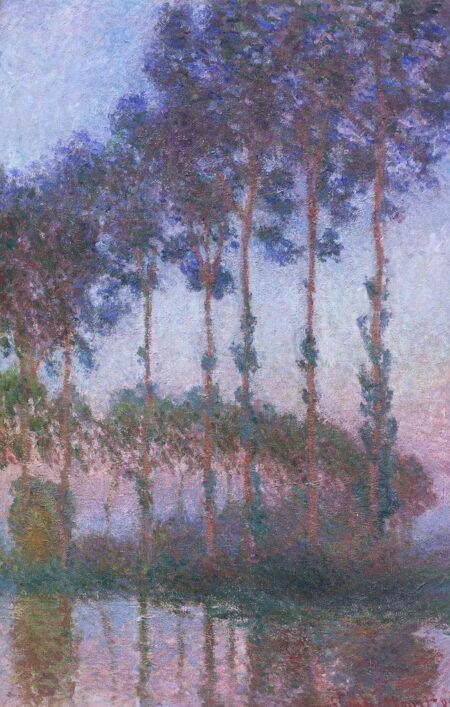 Álamos al borde del Epte, crepúsculo – Claude Monet Claude Monet 2024-12-22