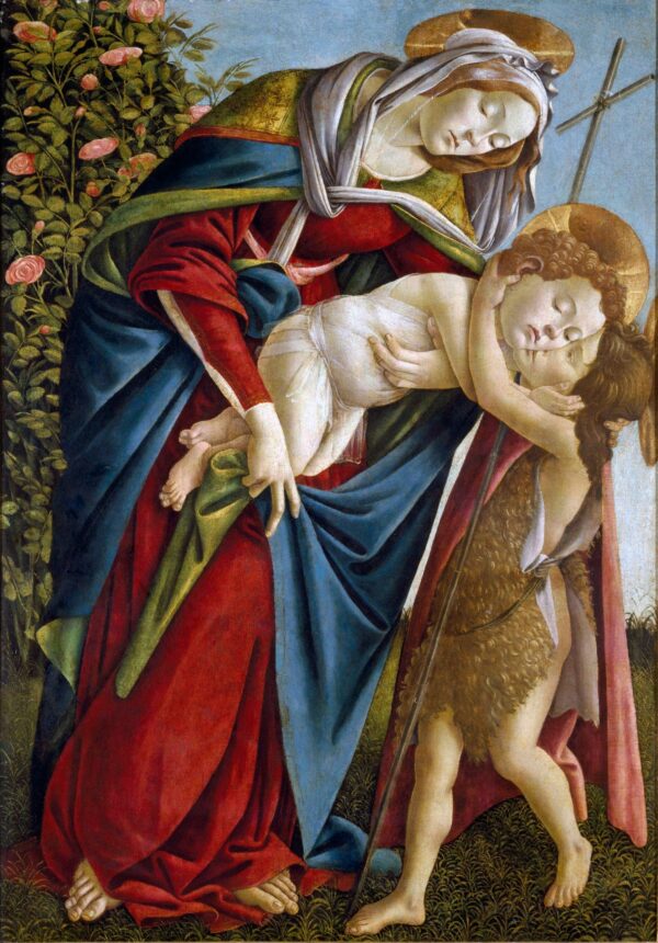 La Madonna con el niño y el niño Juan – Sandro Botticelli Sandro Botticelli 2024-11-21