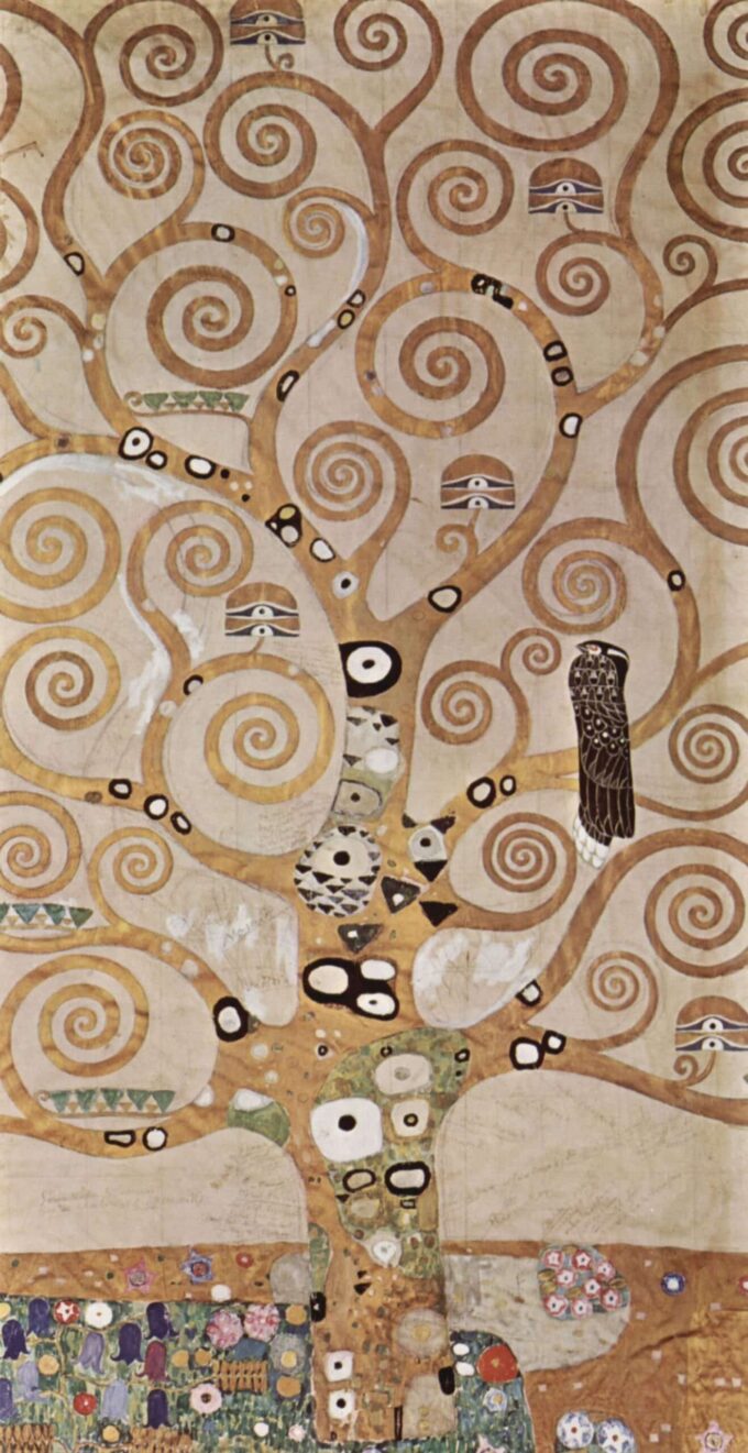 El árbol de la vida, sección central (detalle) – Gustav Klimt Gustav Klimt 2024-09-19