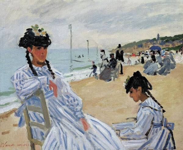 En la playa de Trouville – Claude Monet Claude Monet 2024-11-21