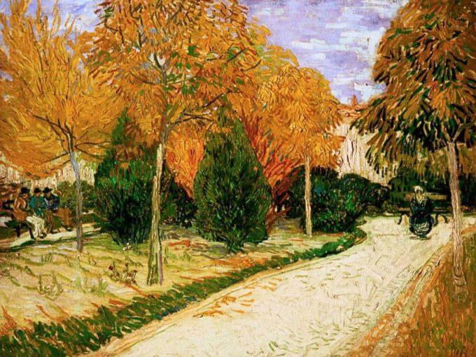 Jardín de otoño – Van Gogh Vincent Van Gogh 2024-09-19