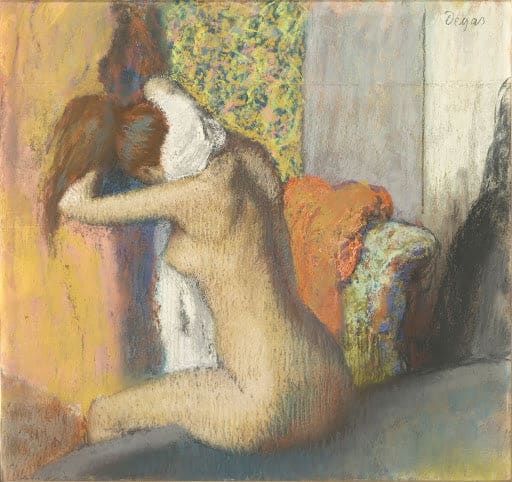 Después del baño, mujer desnuda secándose el cuello – Edgar Degas Edgar Degas 2024-09-20