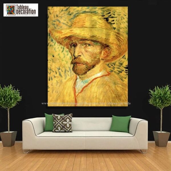 Autorretrato con sombrero de paja – Van Gogh Autorretrato Vincent Van Gogh 2024-11-21 3