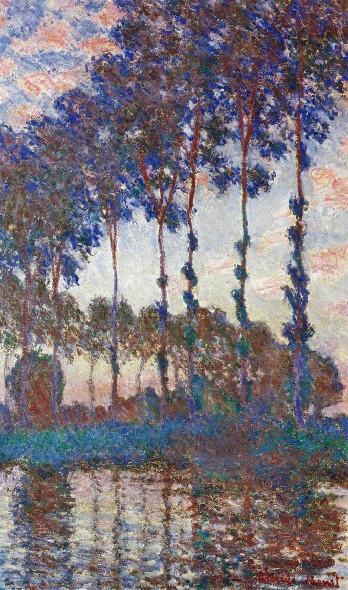 Álamos, atardecer – Claude Monet Claude Monet 2024-09-19