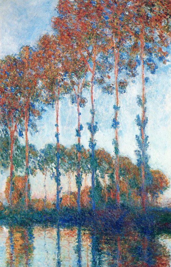 Álamos al borde del Epte, efecto de la puesta de sol – Claude Monet Claude Monet 2024-11-21