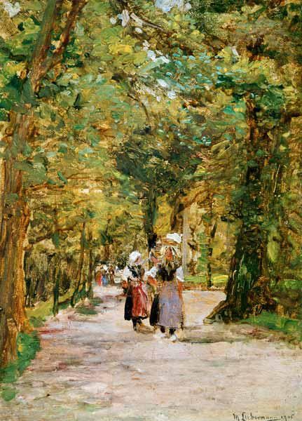 Lavanderas en el bosque – Max Liebermann Max Liebermann 2024-12-26