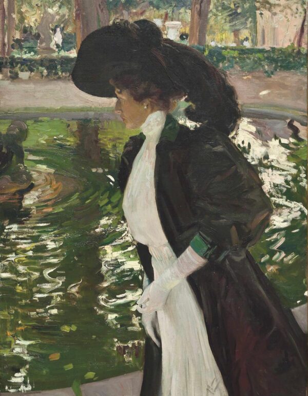 Clotilde en los canalones de la Granja – Sorolla Joaquín Sorolla 2024-11-21