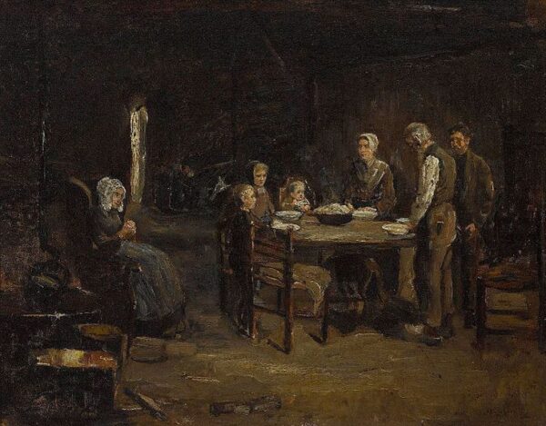 La oración de mesa – Max Liebermann Max Liebermann 2024-12-26