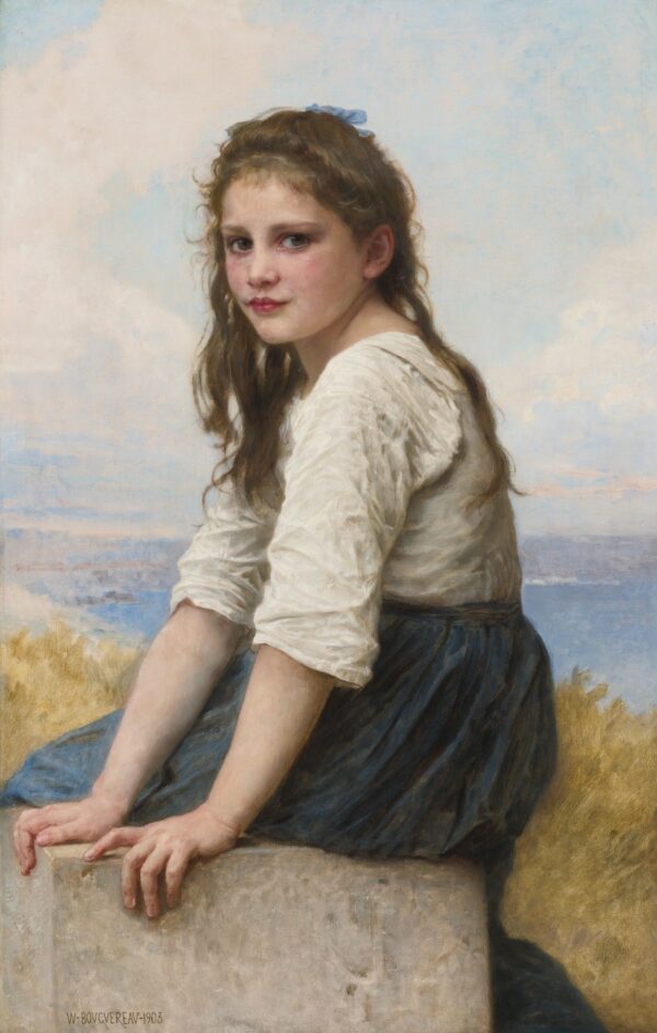 Al borde del mar – William Bouguereau William Bouguereau 2024-11-21