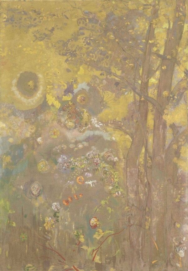 Árboles sobre un fondo amarillo – Odilon Redon Odilon Redon 2024-12-22