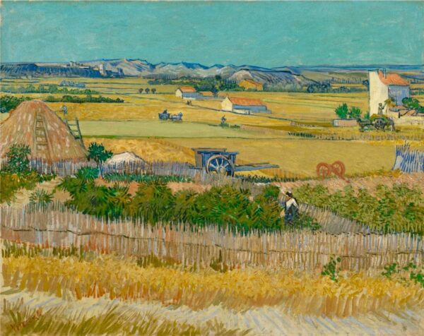 La cosecha – La llanura de la Crau – Van Gogh Pinturas Populares 2024-11-21