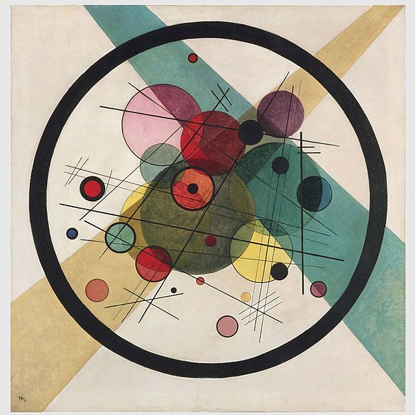 Círculos dentro de un círculo – Vassily Kandinsky Vasili Kandinski 2024-09-20