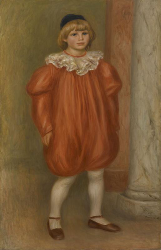 Claude Renoir en un traje de payaso – Pierre-Auguste Renoir Pierre-Auguste Renoir 2024-09-19