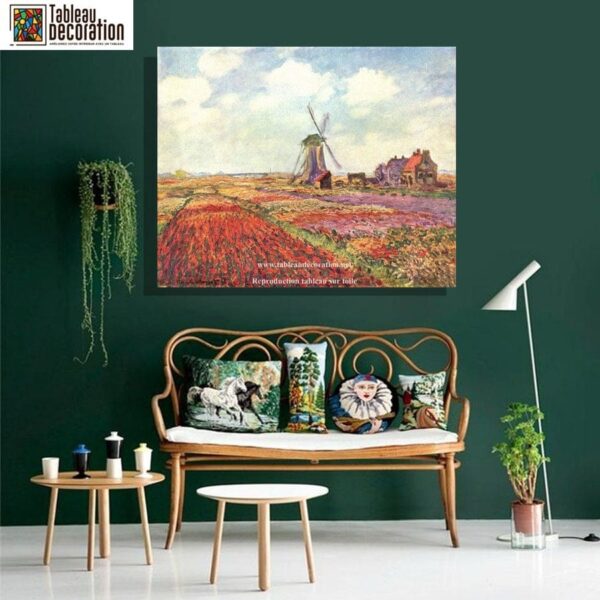 Campos de tulipanes en Holanda – Cuadro de Monet Claude Monet 2024-11-21 4