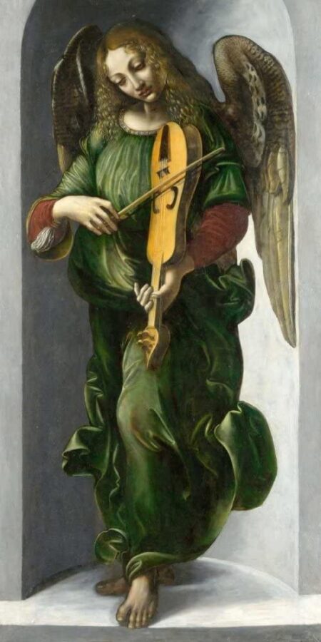 Ángel en verde con violín – Leonardo da Vinci Leonardo da Vinci 2024-12-30