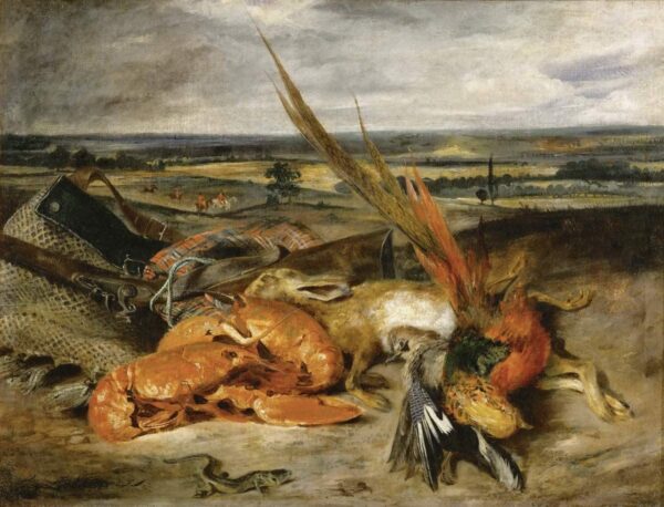 Naturaleza muerta con langostas – Eugène Delacroix Eugène Delacroix 2024-11-21