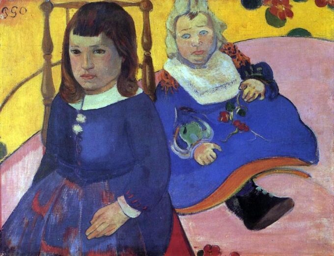 Retrato de dos niños (Paul y Jean Schuffenecker) – Paul Gauguin Paul Gauguin 2024-09-20