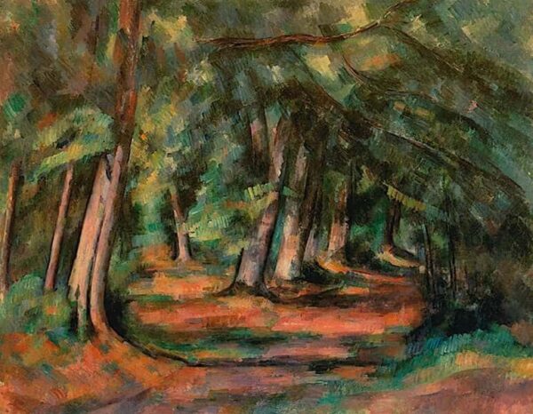 Bajo el bosque (cerca de Jas de Bouffan) – Paul Cézanne Paul Cézanne 2024-11-21