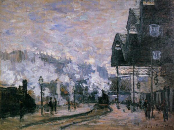 La Gare Saint-Lazare, vista exterior – Claude Monet Claude Monet 2024-11-21